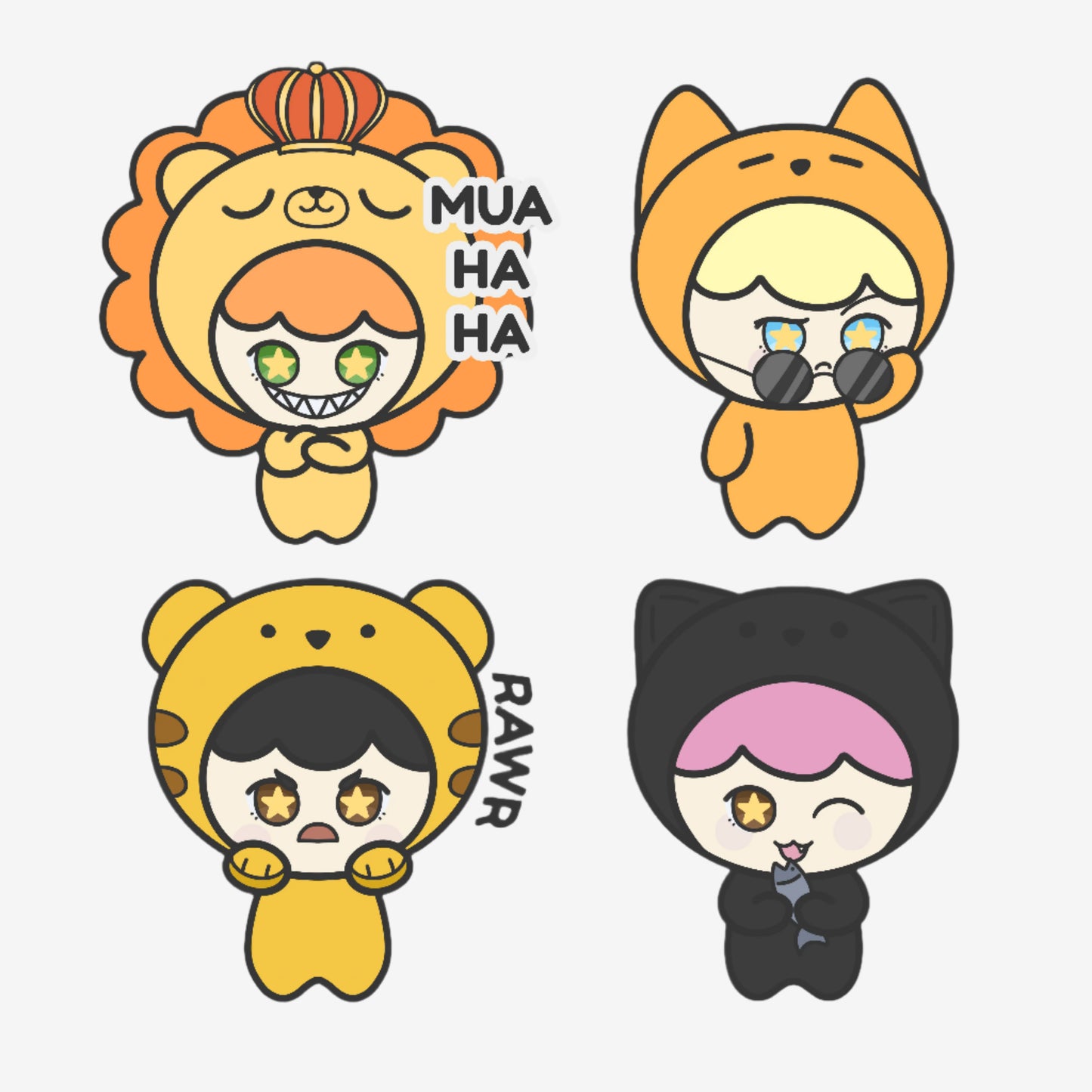 Mini Laura | Zoo Series Stickers