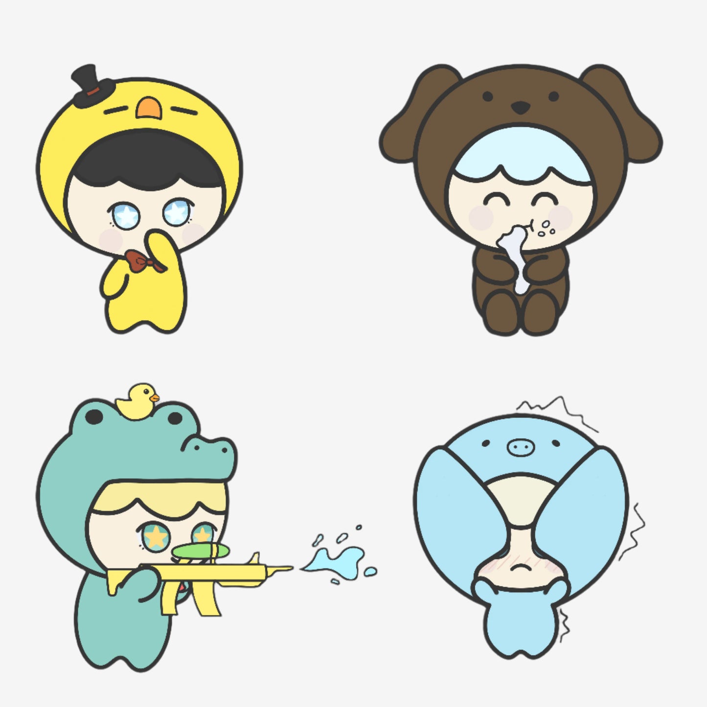 Mini Laura | Zoo Series Stickers