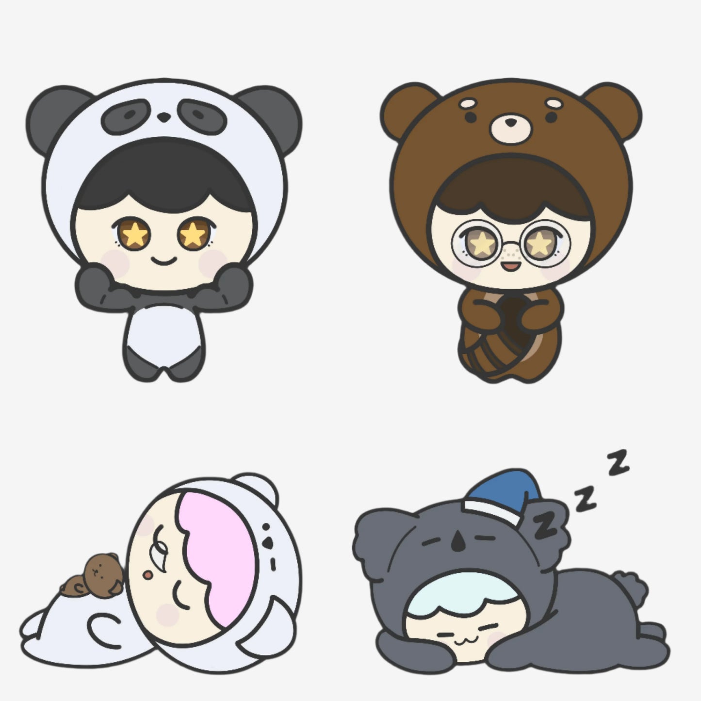 Mini Laura | Zoo Series Stickers