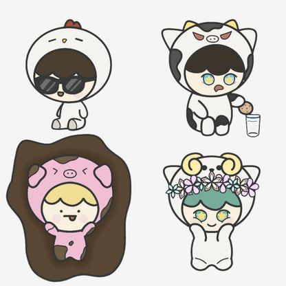 Mini Laura | Zoo Series Stickers